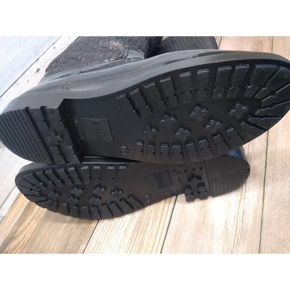 MICHAEL Michael Kors Blakely Rain Boots Size 8 - Picture 7 of 8